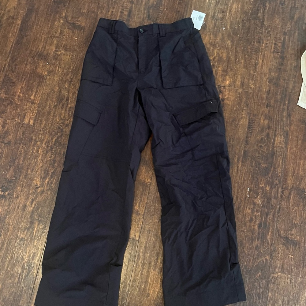 Black cargo pants